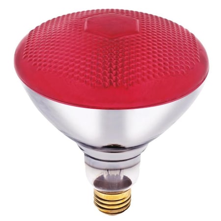 Westinghouse Westinghouse 100 W E26 Reflector Incandescent Bulb E26 (Medium) Red 1 pk 04410
